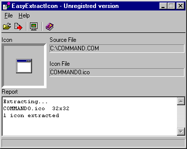 Easy Extract Icon - Screenshot